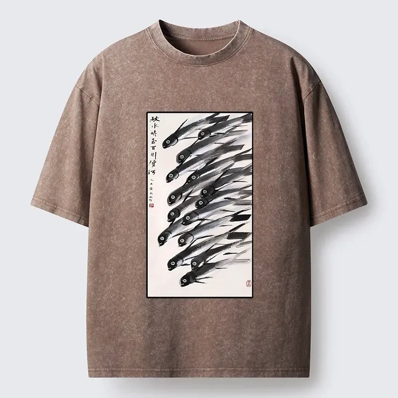 Ukiyo-e style unisex tee