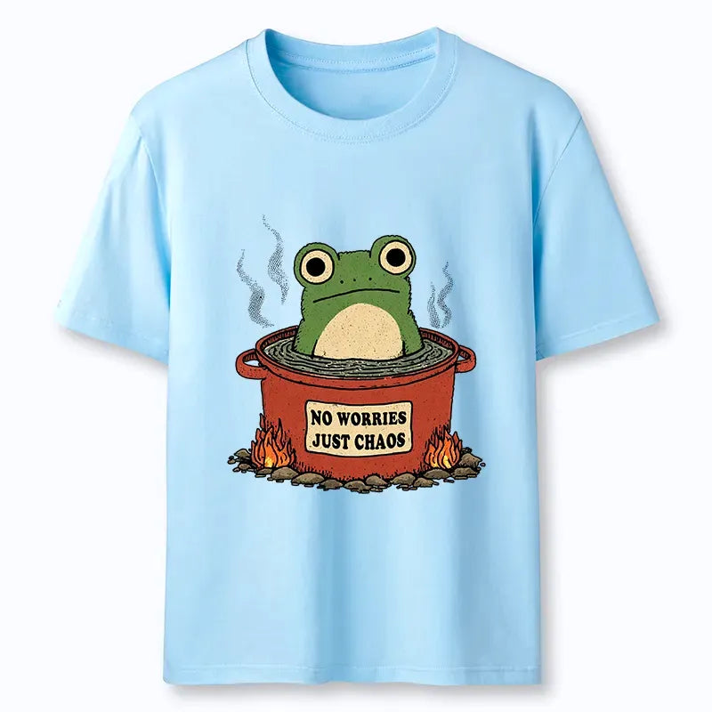 Kyoto-Lion Frog£ºNo Worries£¬Just Chaos Classic T-Shirt