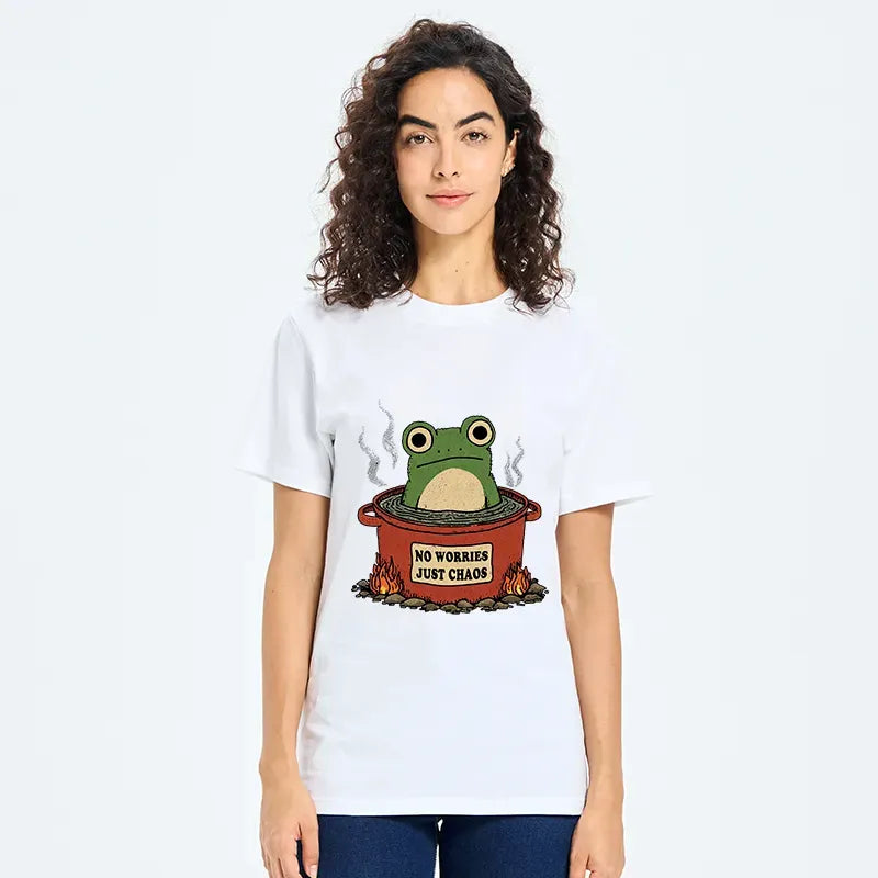 Japanese frog t-shirt for daily wear