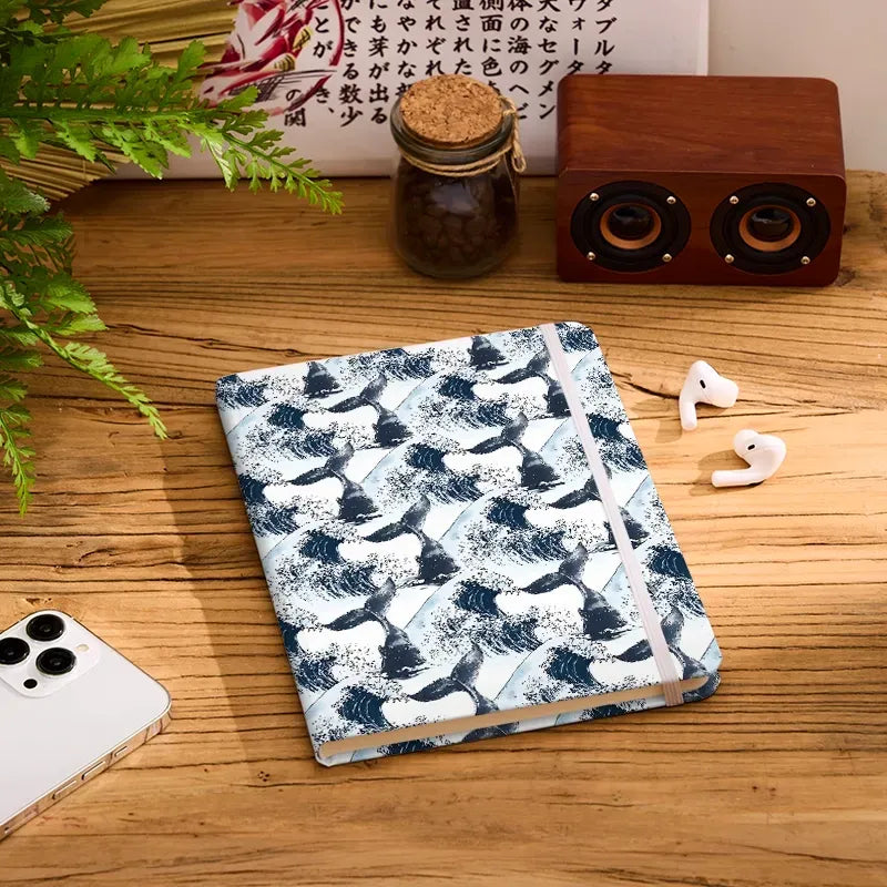 Kyoto lion wave design notebook gift idea