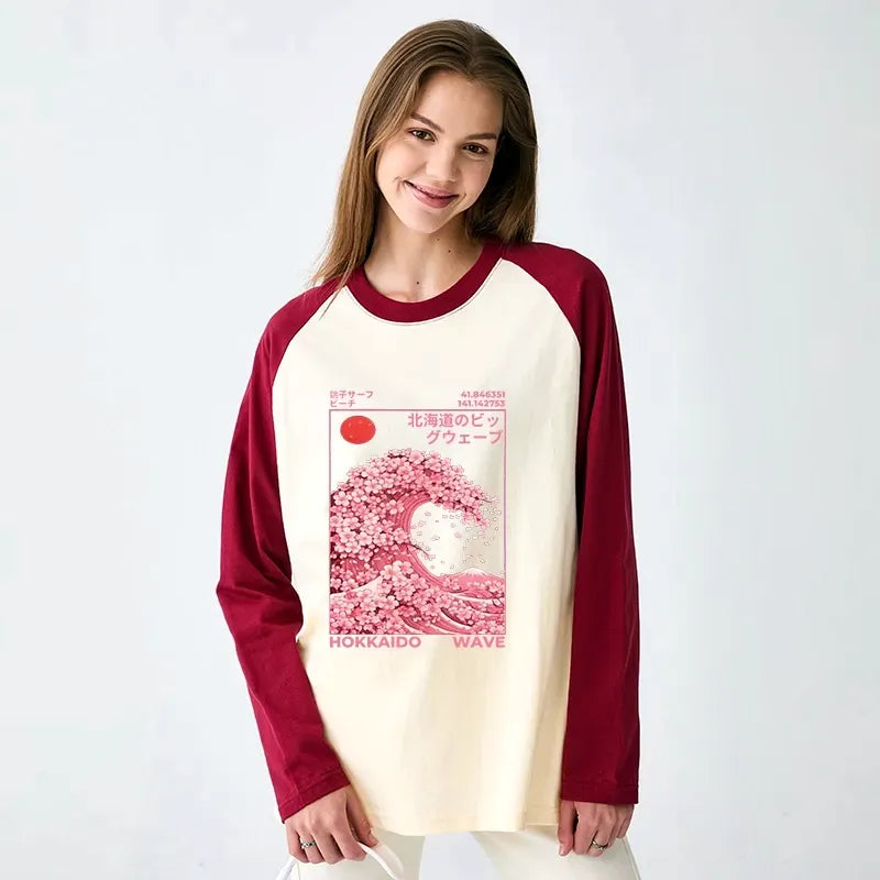 unisex raglan tee for daily wear