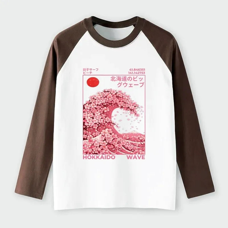 unisex raglan tee for daily wear