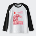 unisex raglan tee for daily wear