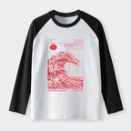 unisex raglan tee for daily wear