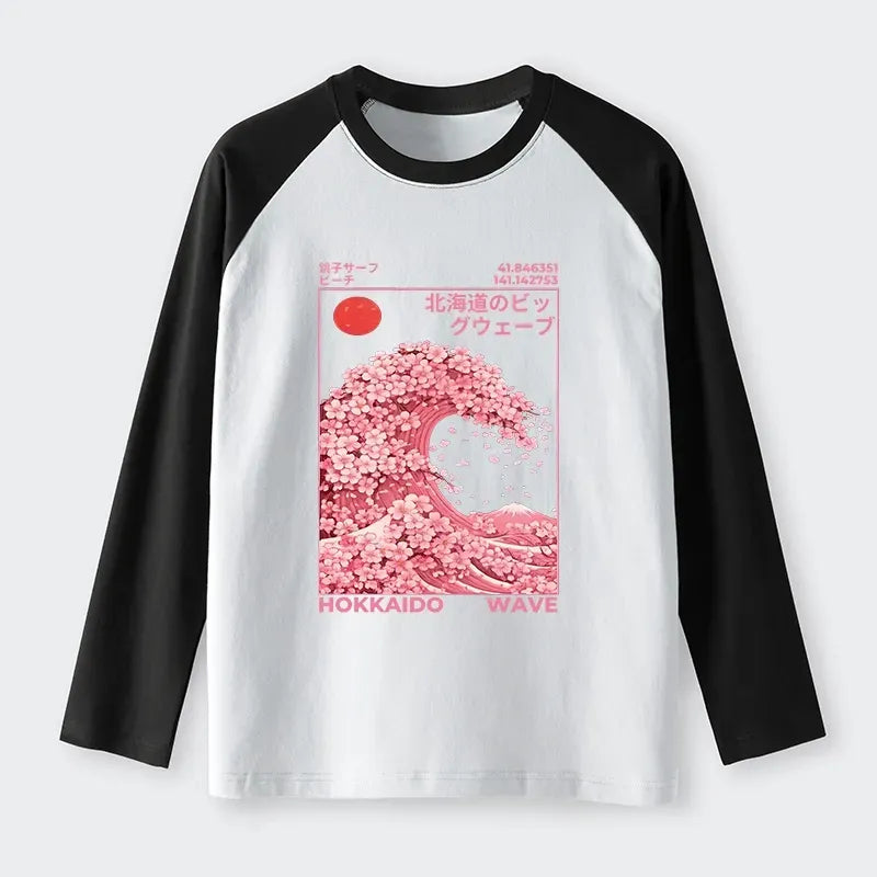 unisex raglan tee for daily wear