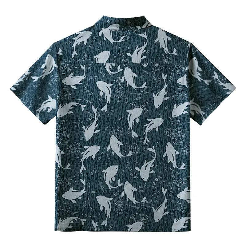 Japanese Aloha Shirt for Summer Vacation