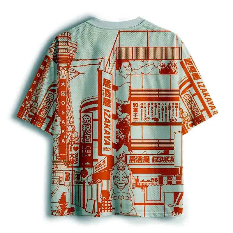 Japanese mesh jersey for daily wear