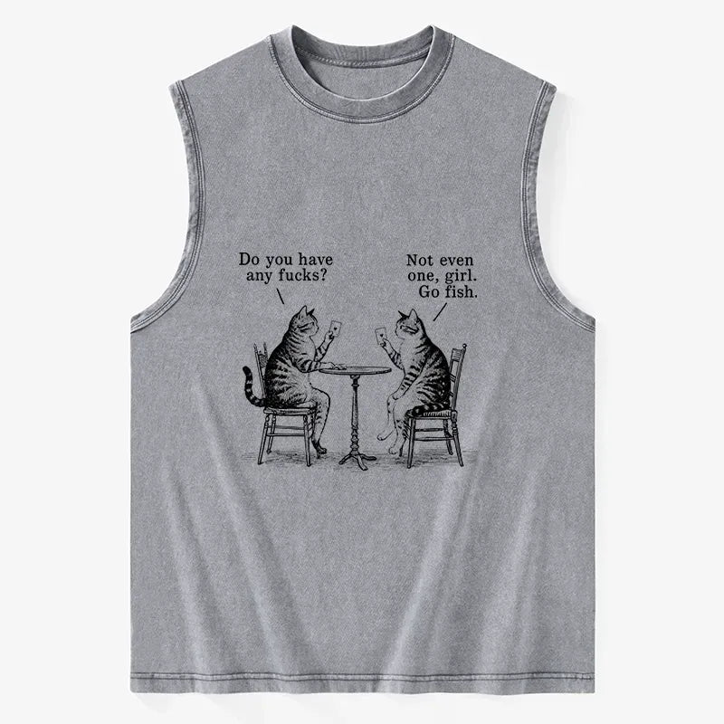 Washed Unisex Tank Top for Casual