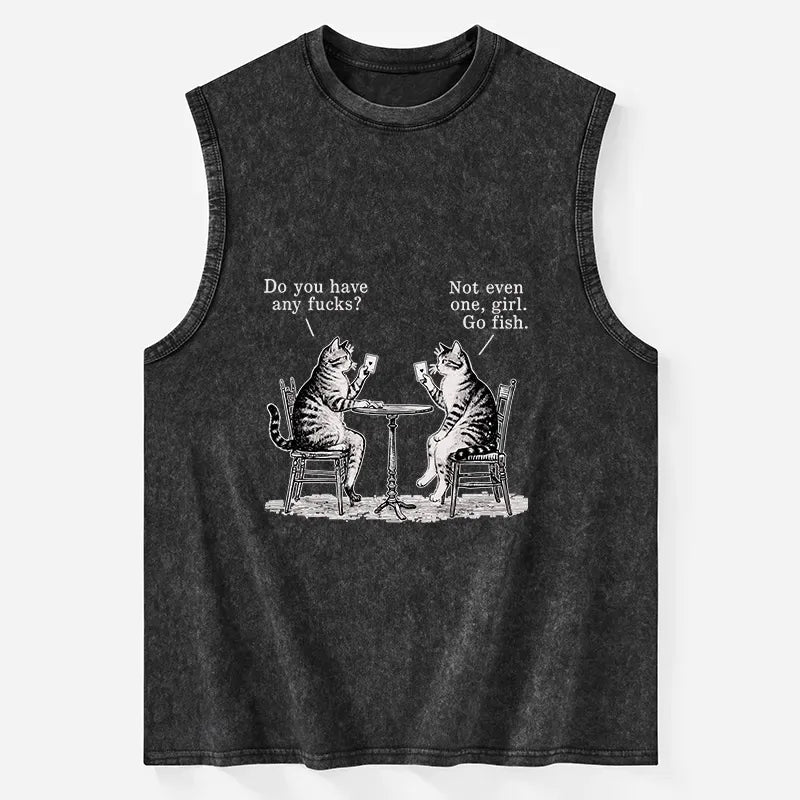 Washed Unisex Tank Top for Casual