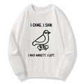 funny meme bird sweatshirt for men