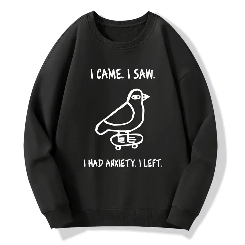 funny meme bird sweatshirt for men