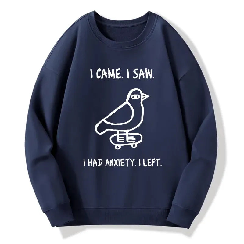 funny meme bird sweatshirt for men