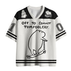 Kyoto-Lion Funny Capybara: Preparing To Do Bad Things Mesh Jersey