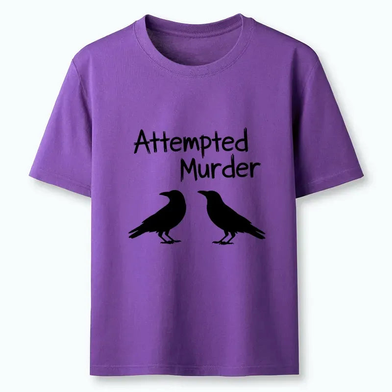 Kyoto-Lion Two Crows Attempted Murder Joke Classic T-Shirt