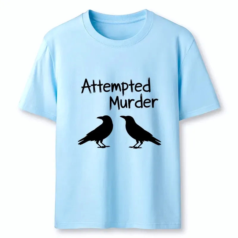 Kyoto-Lion Two Crows Attempted Murder Joke Classic T-Shirt