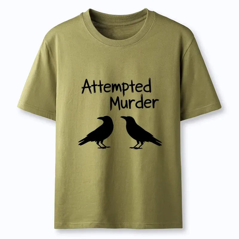 Kyoto-Lion Two Crows Attempted Murder Joke Classic T-Shirt