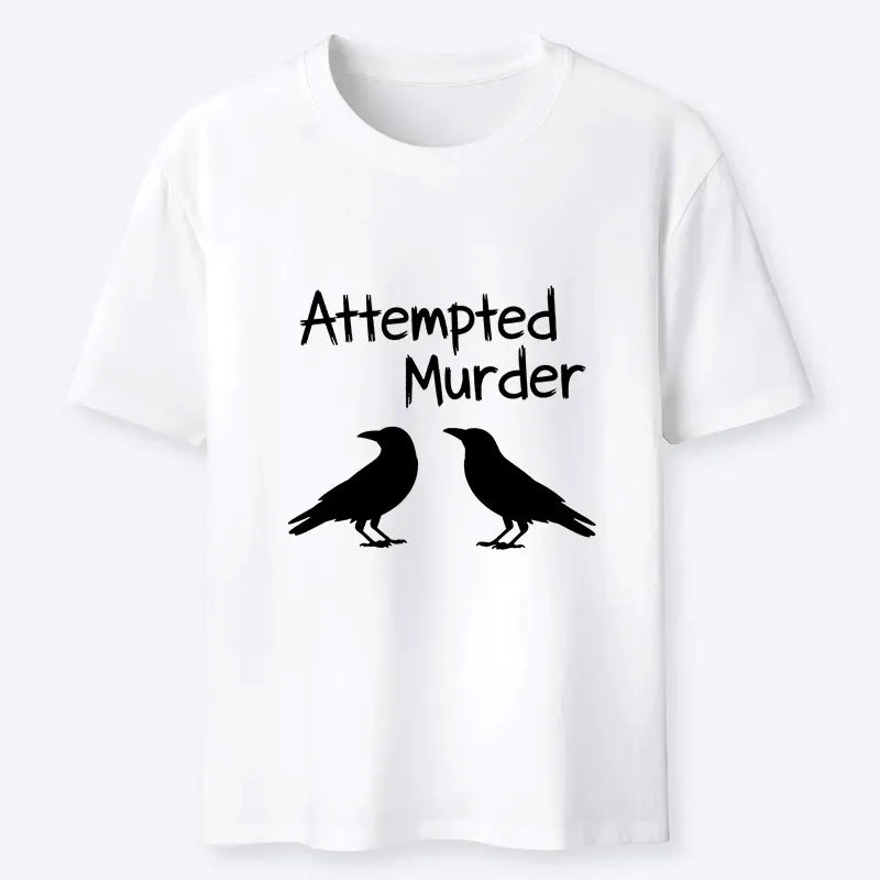 Kyoto-Lion Two Crows Attempted Murder Joke Classic T-Shirt