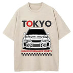 Vintage Japanese Car T-Shirt for Casual Wear