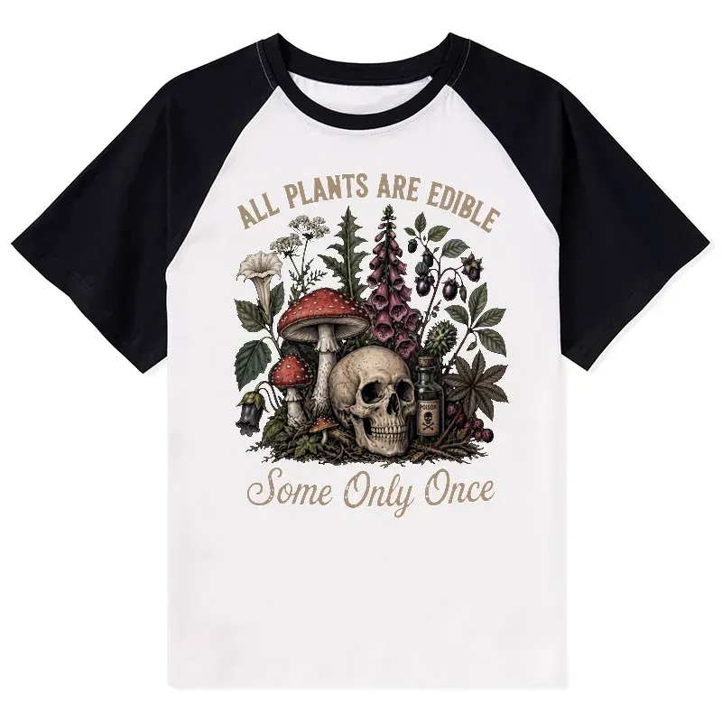 Japanese Dark Humor Raglan Gift Idea