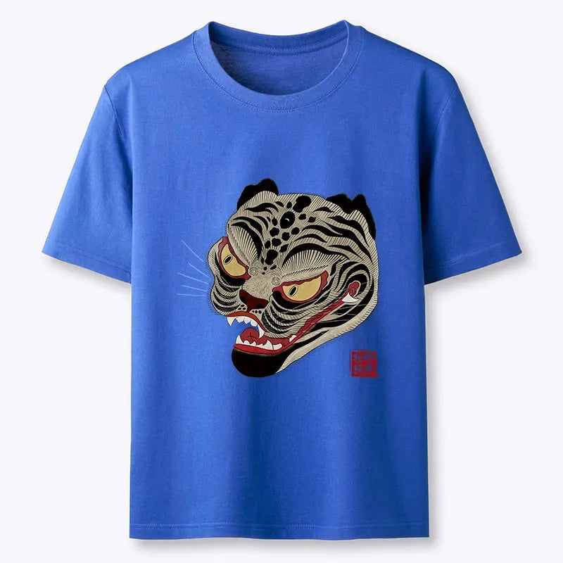 kyoto lion vintage tiger tee for casual