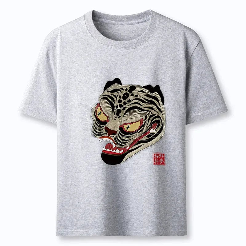 kyoto lion vintage tiger tee for casual