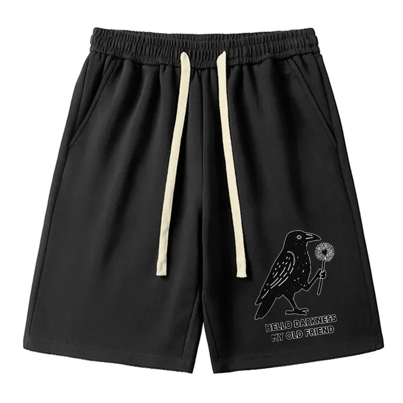 Kyoto-Lion Crow Shorts Casual Streetwear