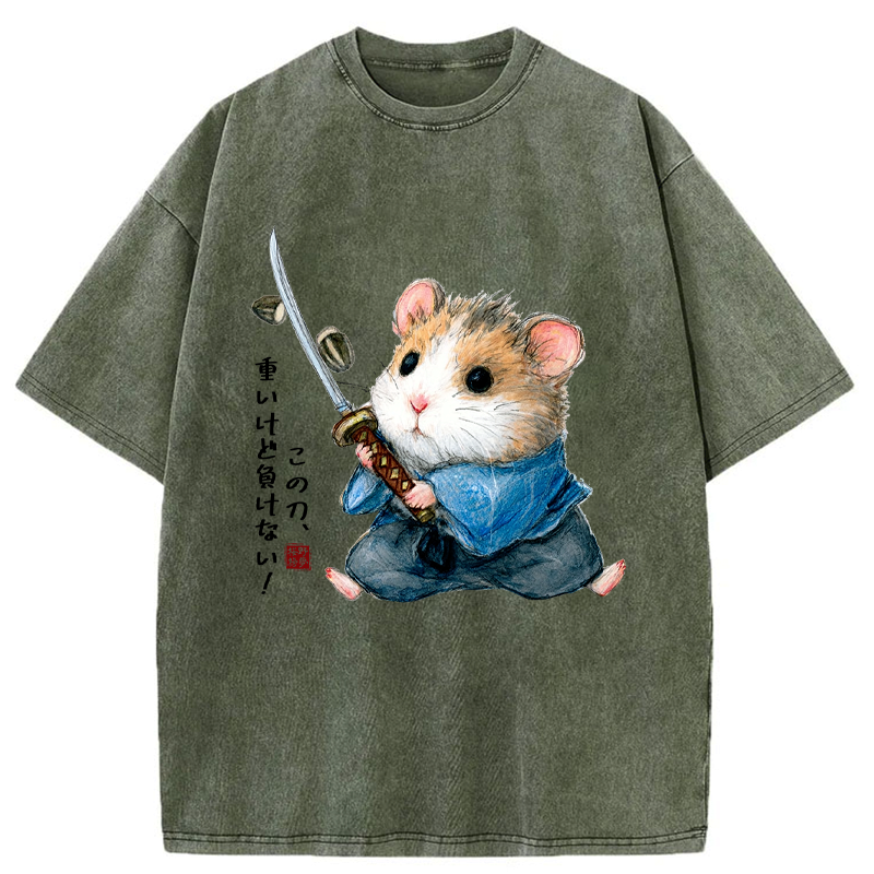 Kyoto lion Ukiyo-e T-shirt