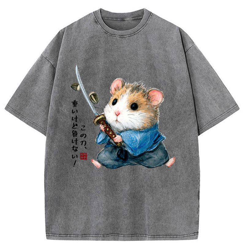 Samurai heavy sword T-shirt for daily wear
