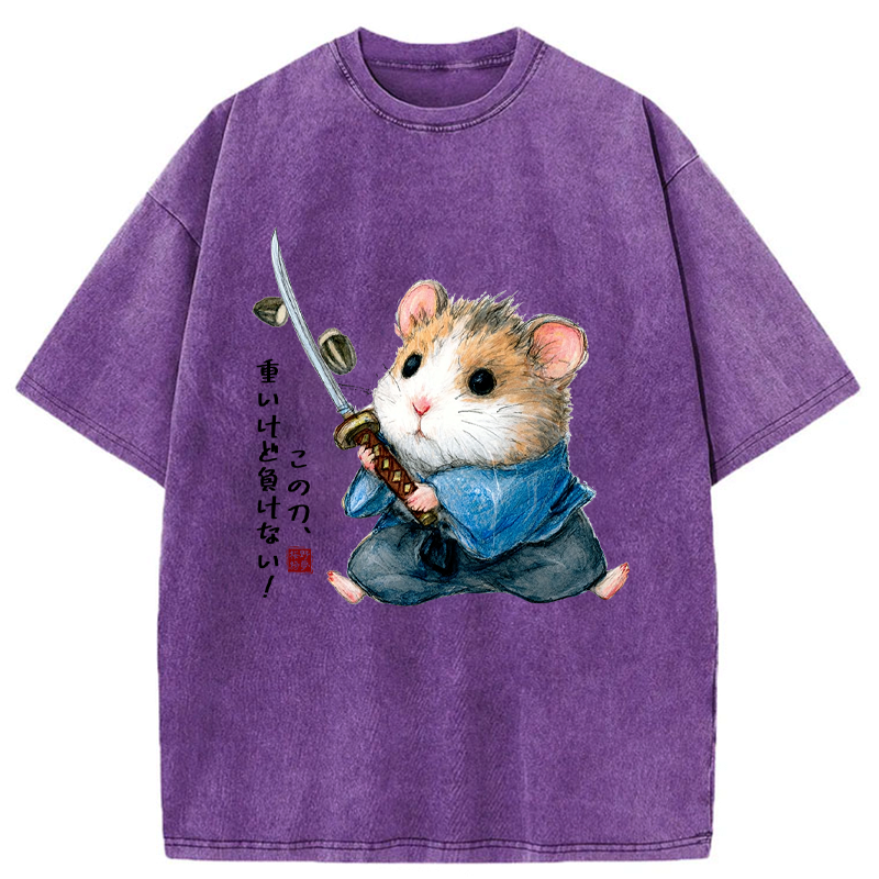 Japanese washed unisex T-shirt