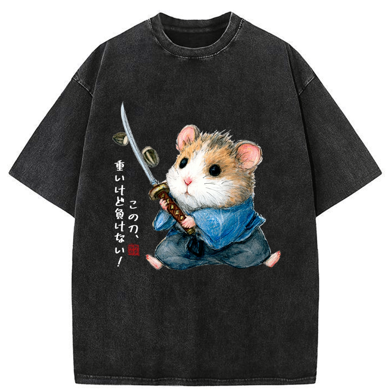 Samurai heavy sword T-shirt for daily wear