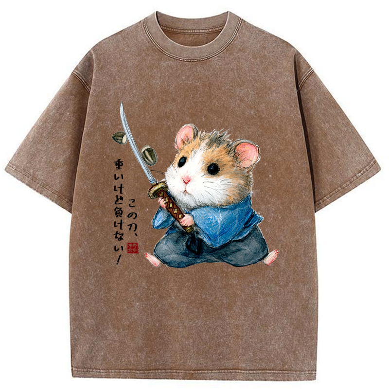 Samurai heavy sword T-shirt for daily wear