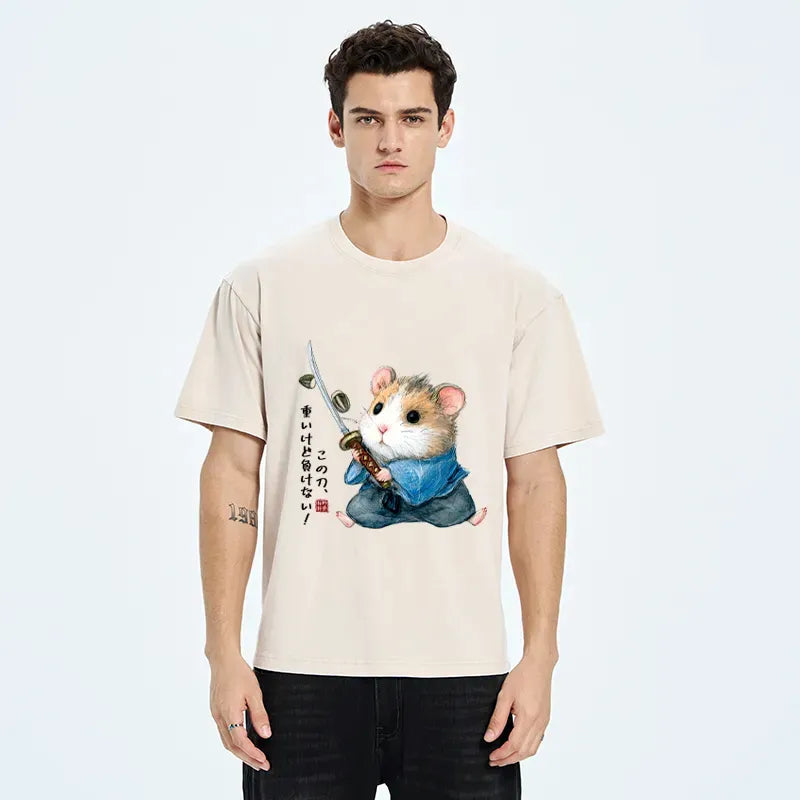 Kyoto lion Ukiyo-e T-shirt