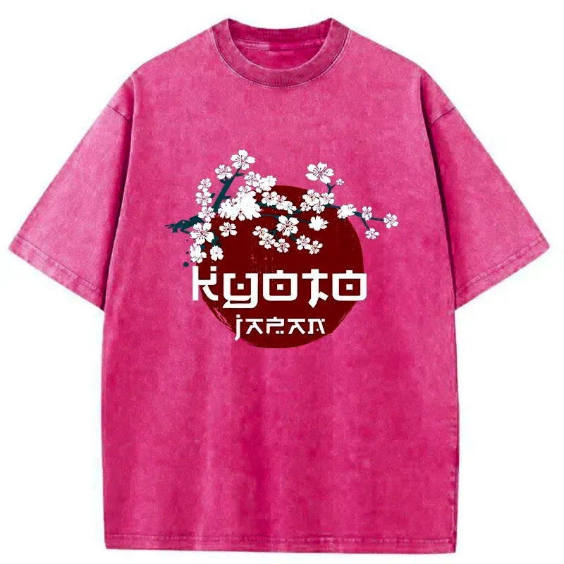vintage japanese streetwear t-shirt for men