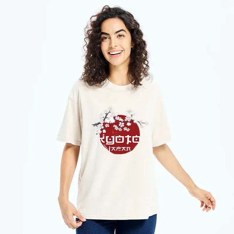 kyoto lion tokyo sakura t-shirt trendy