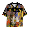 Kyoto-Lion Peace In Bloom Mesh Jersey