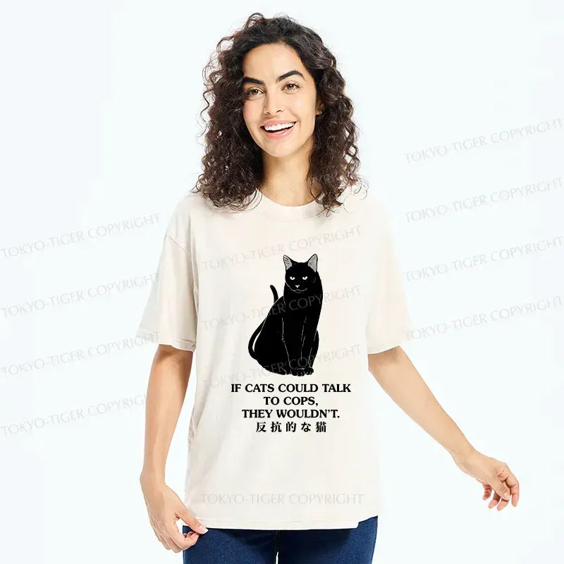 Trendy Japanese Cat T-Shirt