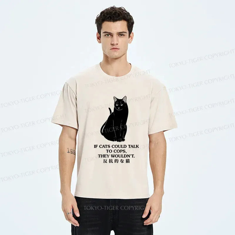 Comfortable Unisex Cat T-Shirt