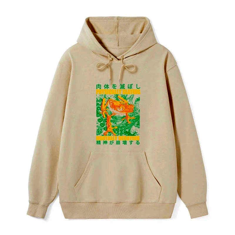 Kyoto-Lion Physically Slaying Mentally Decaying Classic Hoodie