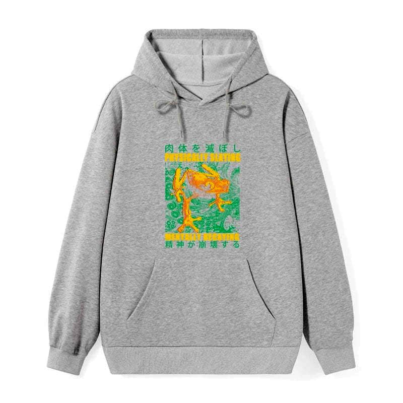 Kyoto-Lion Physically Slaying Mentally Decaying Classic Hoodie