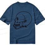 Kyoto-Lion Funny Cat Eating Fish Classic T-Shirt