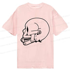 Kyoto-Lion Funny Cat Eating Fish Classic T-Shirt