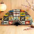 Kyoto Lion Hand Fan for Summer Street Style