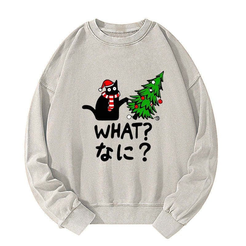 kyoto lion washed sweatshirt for men