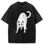 Best Seller Unisex Cotton Cat T-Shirt for Summer
