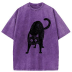 Best Seller Unisex Cotton Cat T-Shirt for Summer