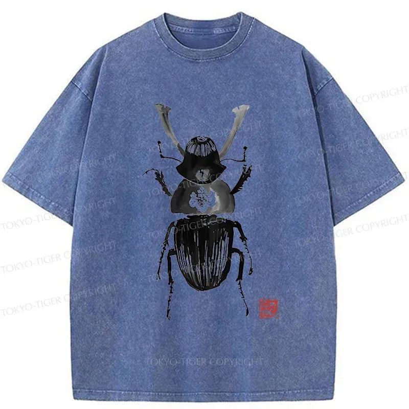 Kyoto-Lion General Insect Washed T-Shirt
