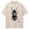 Japanese Vintage Washed T-Shirt for Streetwear