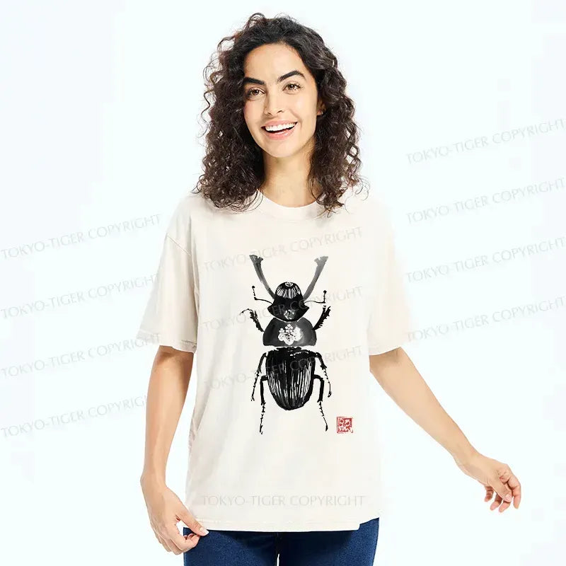 Kyoto-Lion General Insect Washed T-Shirt