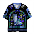 Breathable unisex mesh jersey for fitness