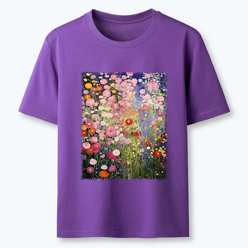Vibrant Flower Design T-Shirt Best Seller